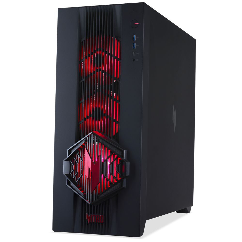 Настольный ПК Acer Nitro 70 N70X3D-100 AMD Ryzen 9 9950X3D/32Gb/SSD1Tb/RTX5080 16Gb/PSU 1200W/NoOS/Black (DG.E5ACD.006) — изображение 3