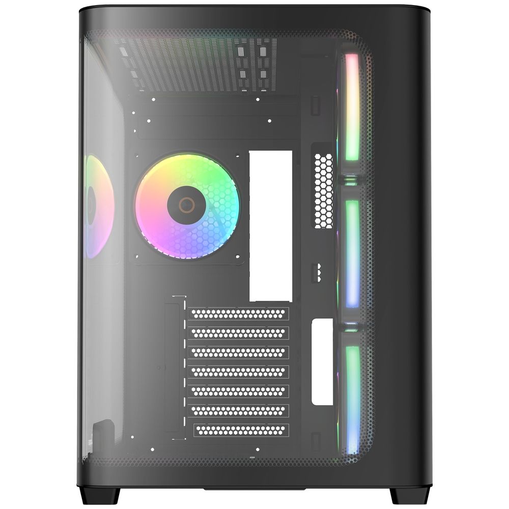 Корпус для ПК Ocypus Iota-C70-BKD400CD-GL Case Iota C70 BK Curve ARGB Digital ATX / win / black / — изображение 3