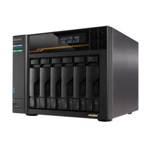 Платформа СХД ASUSTOR AS6806T 6 Bay (Max.18) 4xM.2 2x5GLAN 2x10GLAN 16GB (Max.64GB) DDR5 2xUSB-C 3xUSB