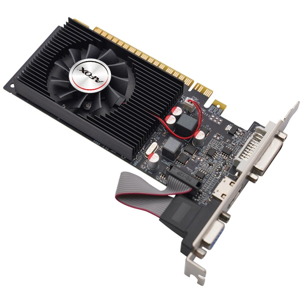 Видеокарта Afox GT610 2GB DDR3 64bit VGA DVI HDMI 1FAN LP RTL — изображение 4