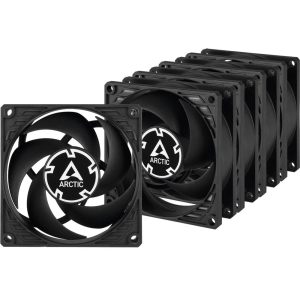 Вентилятор корпусной ARCTIC Cooling P8 Value Pack (Black/Black) (5pc)  (ACFAN00153A) (702065)