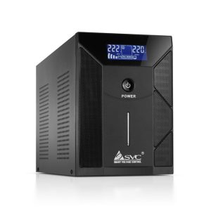 DL-SVC-V-2000-F-LCD/R — ИБП , Л-И., 2000ВА/1200Вт, Напольный