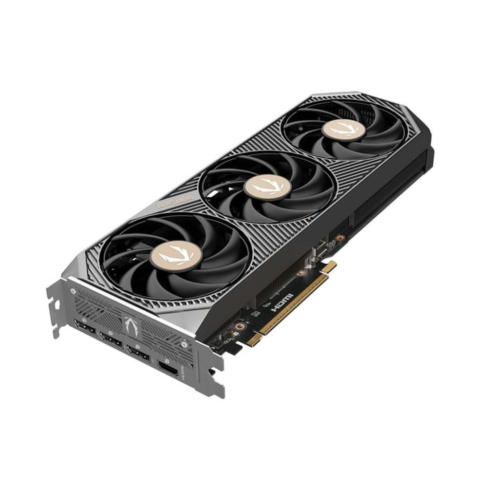 Видеокарта Zotac RTX5070 SOLID OC 12GB GDDR7 192bit 3xDP HDMI 3FAN PREMIUM PACK — изображение 3