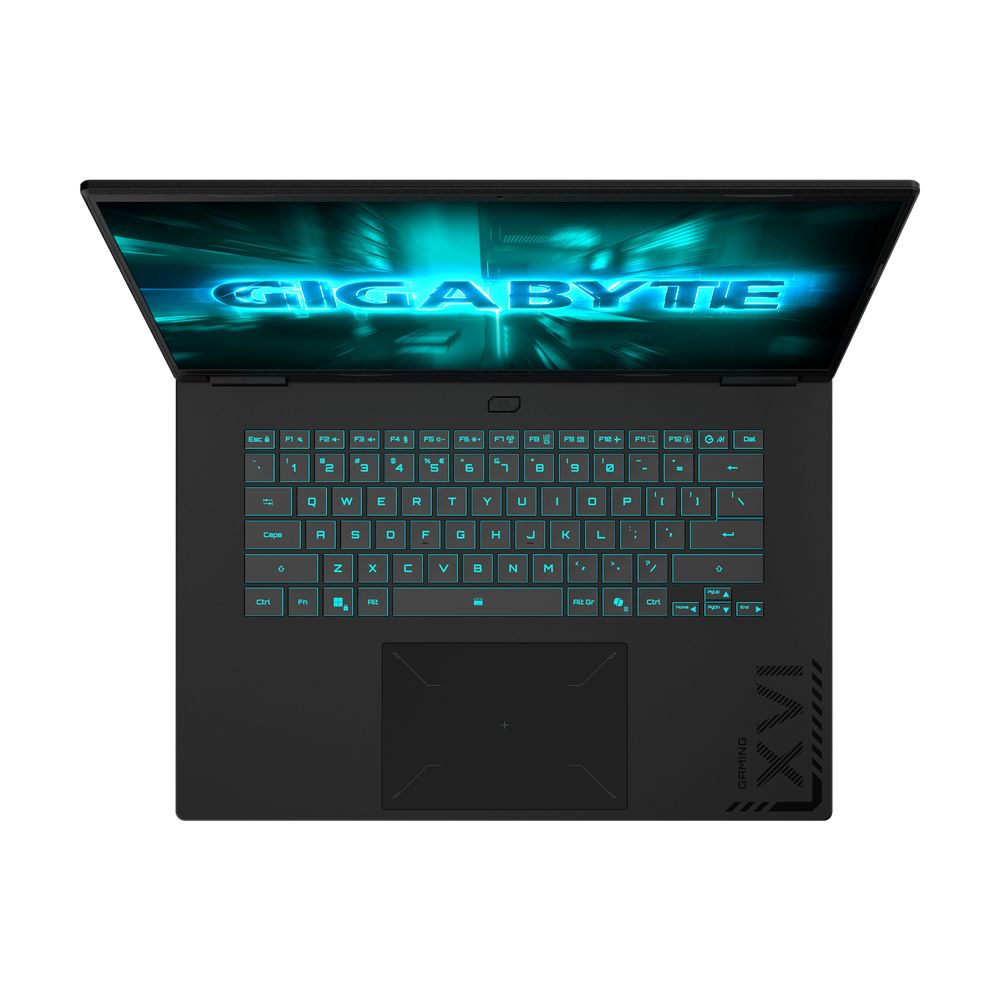 Ноутбук Gigabyte Gaming A16 GA63H AMD Ryzen 7 260/16Gb (1*16 D5)/SSD1Tb/RTX5060 8Gb (85W)/16"/IPS/WUXGA/1920x1200/165Hz/NoOS/RJ-45/Black/2.2kg — изображение 2
