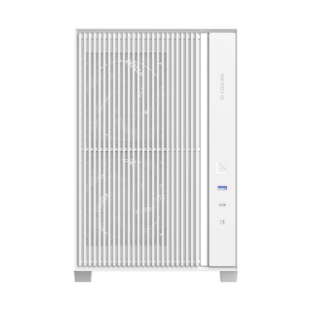 Корпус Case ID-Cooling FLOW 500 AIR White mATX/win TG/2 fans/Gen2 Type C/CPU 180mm/GPU 403mm/ no PSU — изображение 3