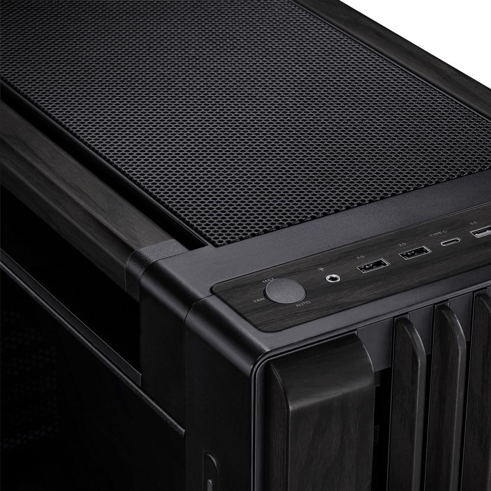 Корпус PROART PA602 WOOD METAL PWM BLACK — изображение 7