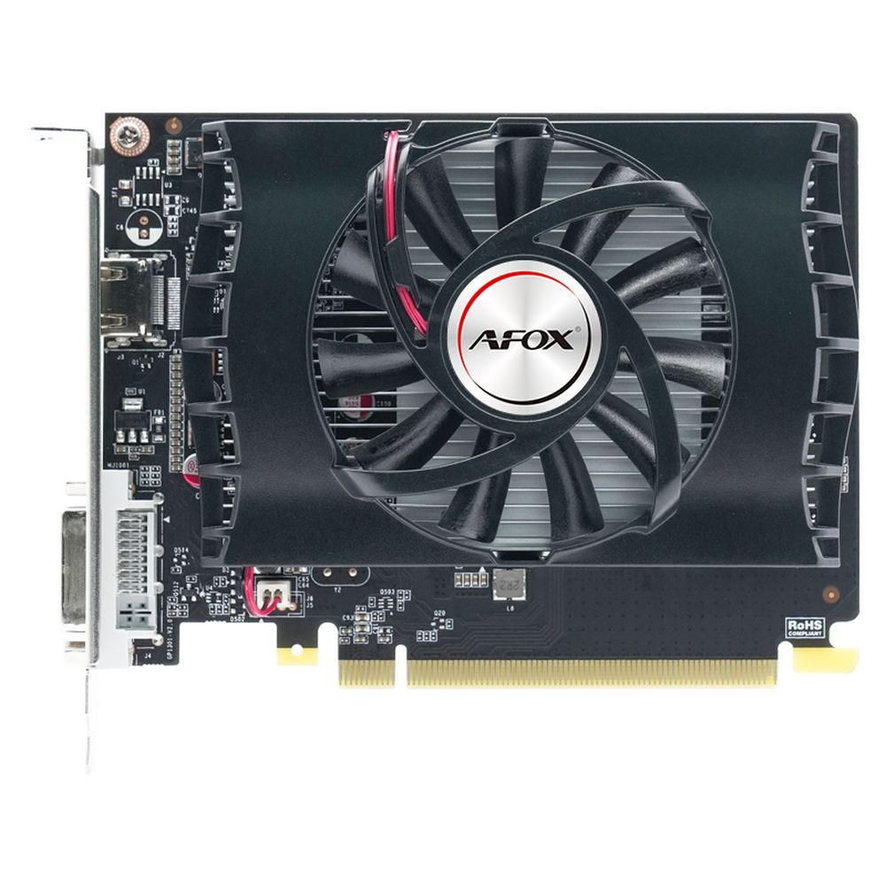 Видеокарта Afox GT1030 2GB GDDR5 64bit DVI HDMI 1FAN RTL — изображение 2
