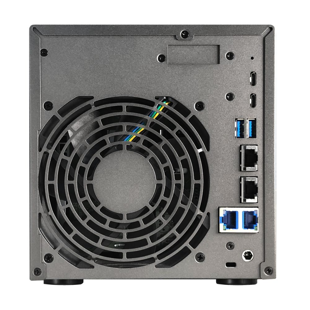 Платформа СХД ASUSTOR AS6804T 4 Bay (Max.16) 4xM.2 2x5GLAN 2x10GLAN 16GB (Max.64GB) DDR5 2xUSB-C 3xUSB — изображение 6