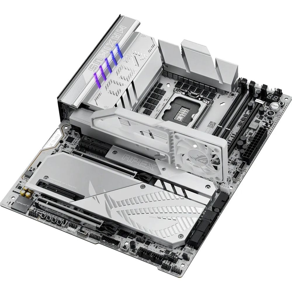 Материнская плата ASUS ROG MAXIMUS Z890 APEX LGA1851 ATX 2xDDR5 2xPCIEx16 2xPCIEx4 6xM.2 2xThunderbolt USB-C 5GLAN Wi-Fi 7 — изображение 4