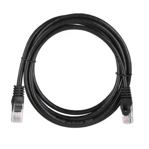 Патч-корд  |ACD-LPU5C-20B| Cat5e UTP 24AWG 4Pair, 7/0.18мм CU Черный, 2.0м, (741777)