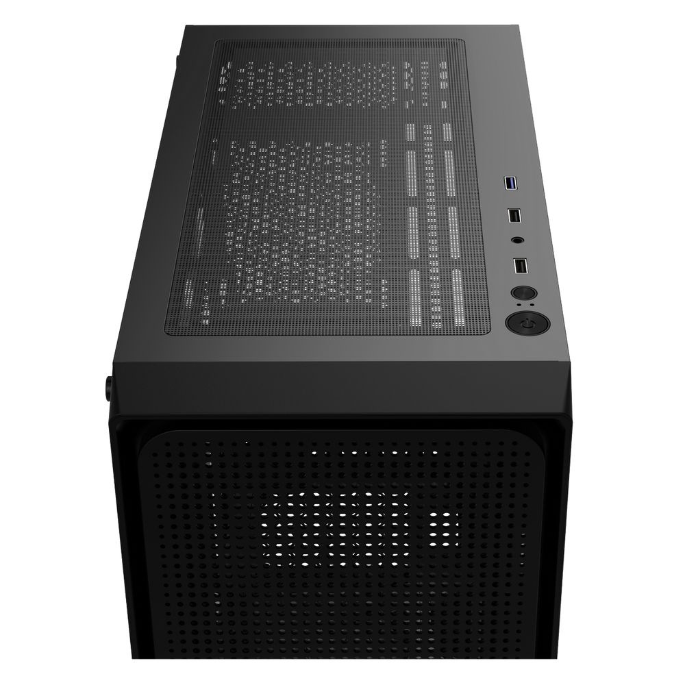 Корпус для ПК Case Ocypus Gamma C50 BK mATX / win / black / no PSU / Tempered Glass — изображение 4