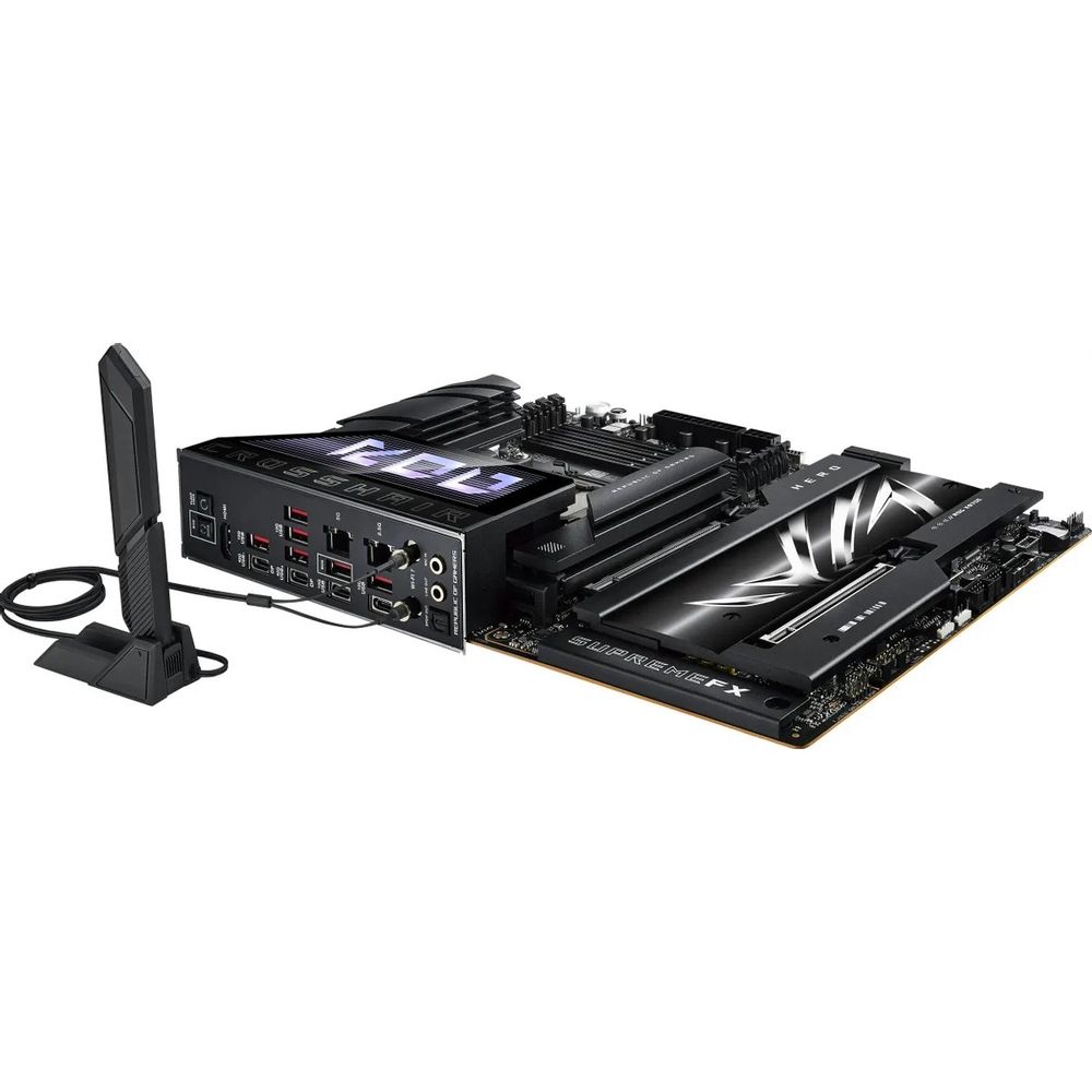 Материнская плата ASUS ROG CROSSHAIR X870E HERO AM5 ATX 4xDDR5 2xPCIEx16 5xM.2 4xUSB-C HDMI 2.5GLAN 5GLAN Wi-Fi 7 — изображение 12