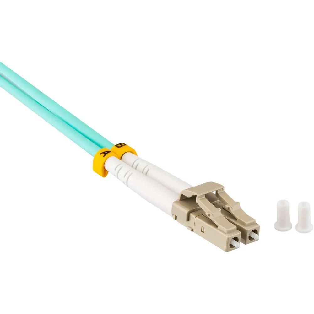 Кабель оптический REXANT 50-2511-1 Патч-корд волоконно-оптический (шнур) MM 50/125 (OM3), LC/UPC–LC/UPC, duplex, 3mm, LSZH 2м REXANT — изображение 2