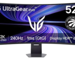 Монитор LG 51,6" 52G930B-B 1000R, 21:9, VA, 5K2K, 1ms, 400cd, 240Hz, HDMI, DP, USB, USB-C, HAS