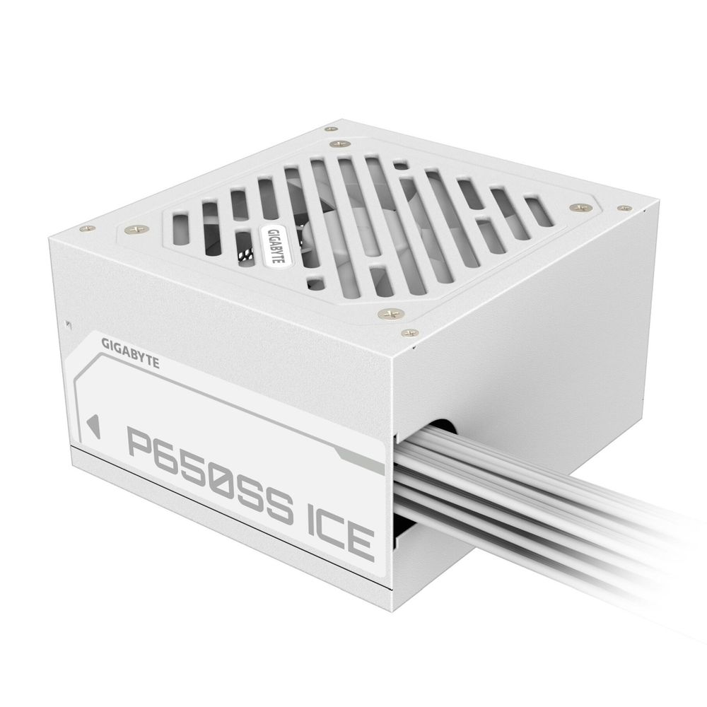 Блок питания ПК Gigabyte P650SS ICE 650W, 80+, SILVER, НЕ модульный, ATX 3.0, White — изображение 5