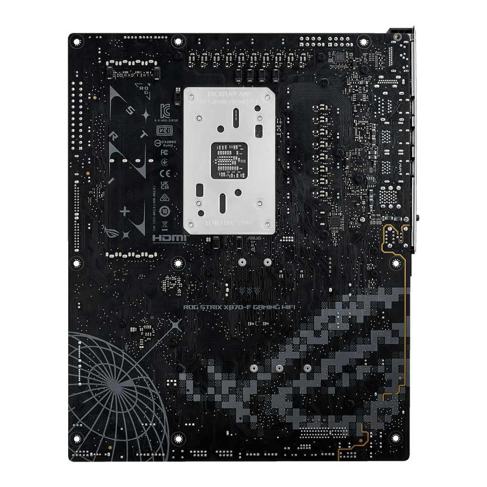 Материнская плата ASUS ROG STRIX X870-F GAMING WIFI AM5 ATX 4xDDR5 2xPCIEx16 4xM.2 3xUSB-C DP HDMI 2.5GLAN Wi-Fi 7 — изображение 10