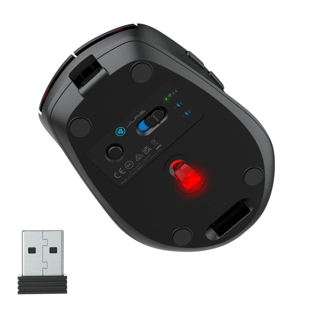 Беспроводная мышь Jlab Go Charge Mouse c функцией подзарядки, Link USB- A — изображение 4