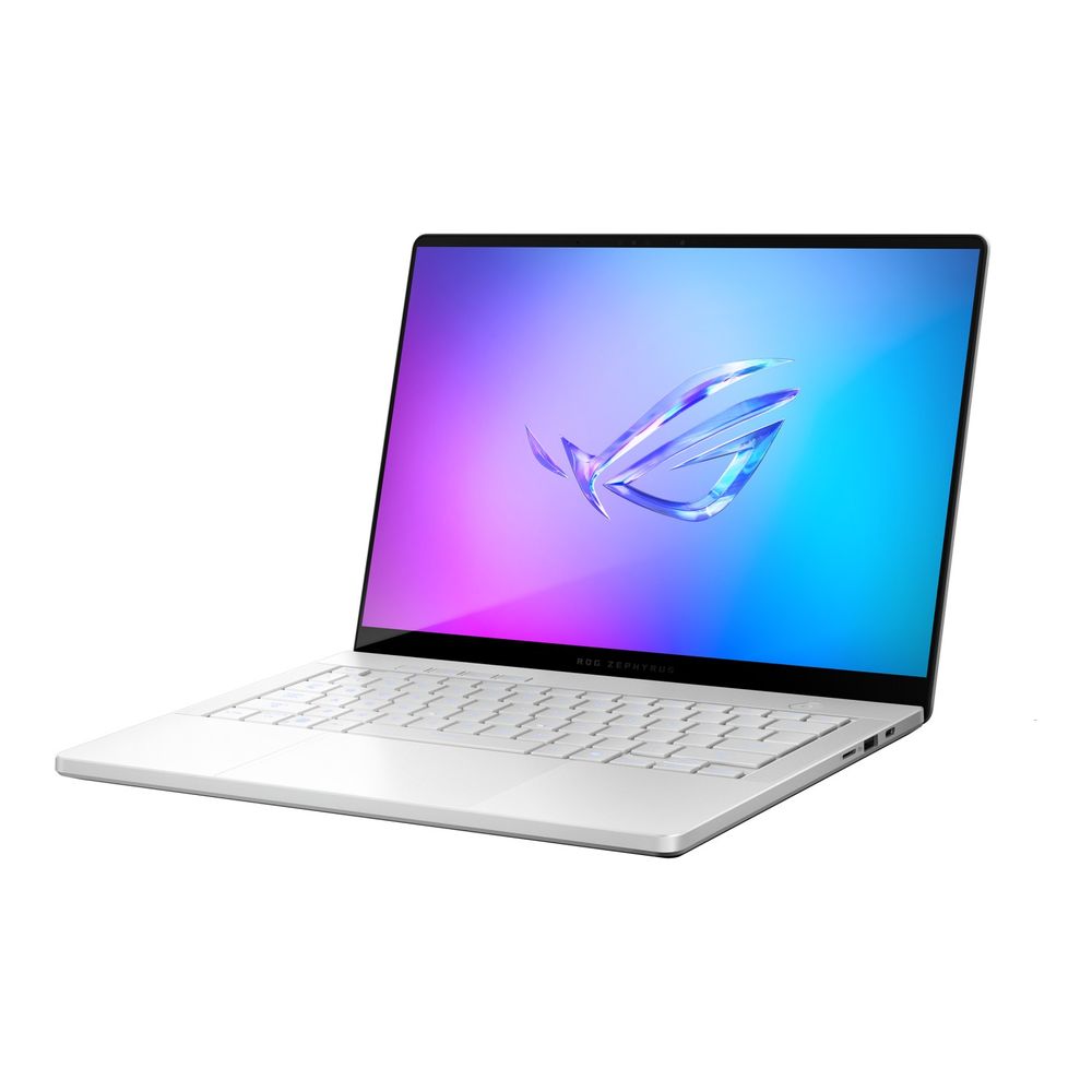 Ноутбук ASUS ROG Zephyrus G14 GA403GM-SY021 AMD Ryzen AI 9 465/32Gb (soldered D5)/SSD1Tb/RTX5060 8Gb (115W)/14"/OLED/3K/2880х1800/120Hz/NoOS/Platinum White/1.57kg — изображение 3